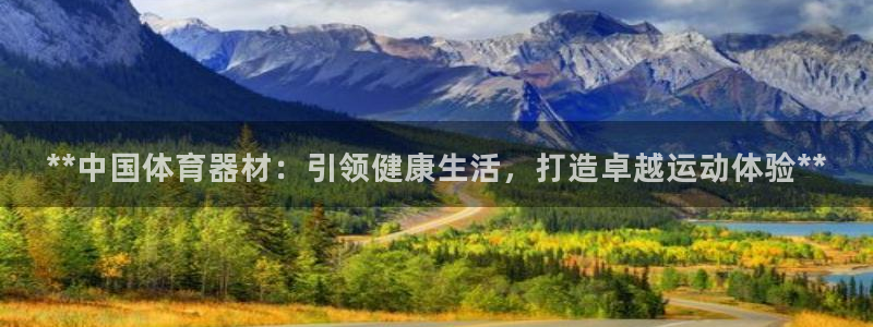 极悦平台app二维码怎么弄的：**中国体育器材：引领