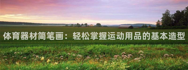 极悦平台注册登录入口官网：体育器材简笔画：轻松掌握运