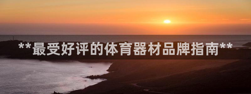 极悦平台反7O777：**最受好评的体育器材品牌指南