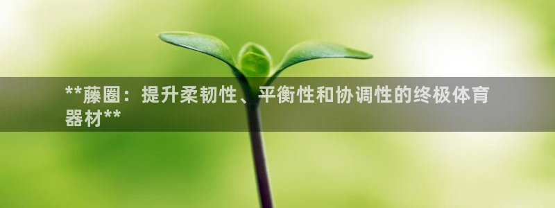 极悦娱乐贴吧官网：**藤圈：提升柔韧性、平衡性和协调