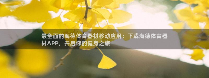 极悦娱乐的最新版本更新内容在哪：最全面的海德体育器材