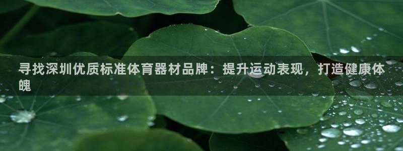 极悦平台使用注意事项是什么：寻找深圳优质标准体育器材