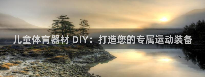 极悦平台代理怎么做的：儿童体育器材 DIY：打造您的专属运动