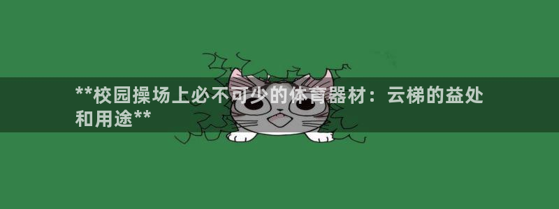 极悦平台app二维码怎么弄出来：**校园操场上必不可少的体育