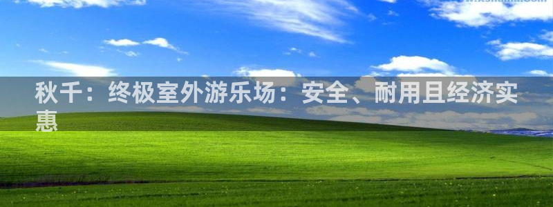 极悦平台平台登录入口：秋千：终极室外游乐场：安全、耐