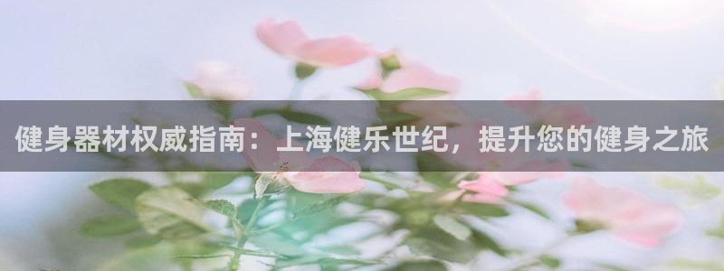 极悦平台用户评价与反馈：健身器材权威指南：上海健乐世