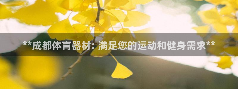 极悦官网的登录方法是什么：**成都体育器材: 满足您的运动和
