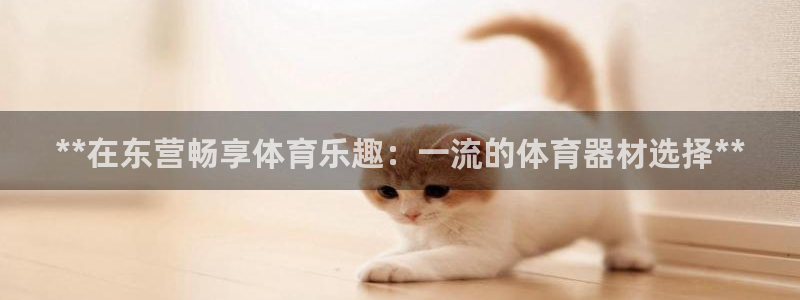 极悦平台是正规平台吗知乎：**在东营畅享体育乐趣：一流的体育