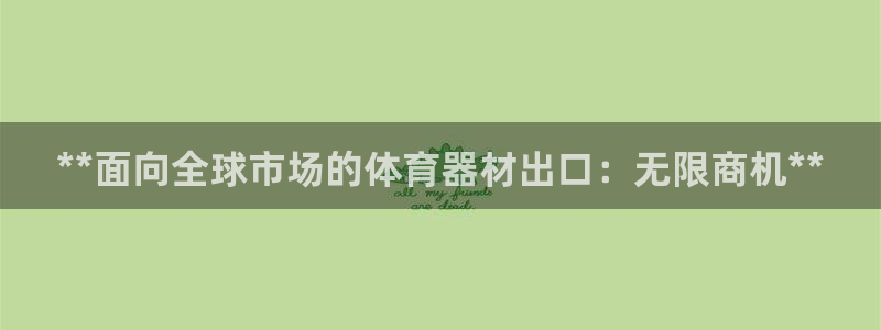 极悦平台注册官方网站下载安卓手机：**面向全球市场的体育器材