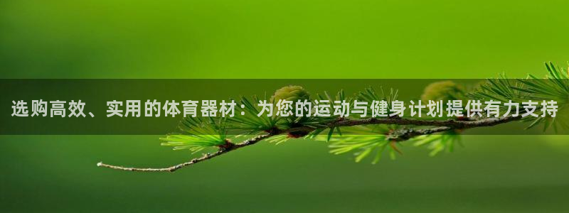 极悦平台注册登录失败：选购高效、实用的体育器材：为您的运动与